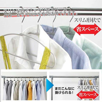 Sawafuji BK SB-13-5P Non-Slip Slim Hanger, Set of 5