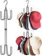 NANATI Hat Hangers for Closet, Stainless Steel Hat Organizer, Hat Racks for Baseball Caps, Cap Organizer for Baseball Caps, 1 Pack