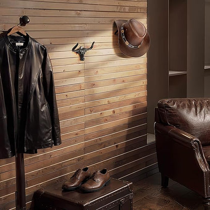 Cowboy Hat Rack Wall Mount 4PC Cowboy Hat Holder Hooks Western Hat Rack Metal Cowboy Hat Hooks Rustic Western Decor Hat Hanger
