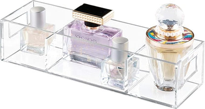iDesign Vanity/Cosmetic Organizer, Clear