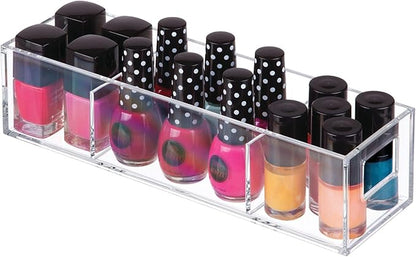 iDesign Vanity/Cosmetic Organizer, Clear