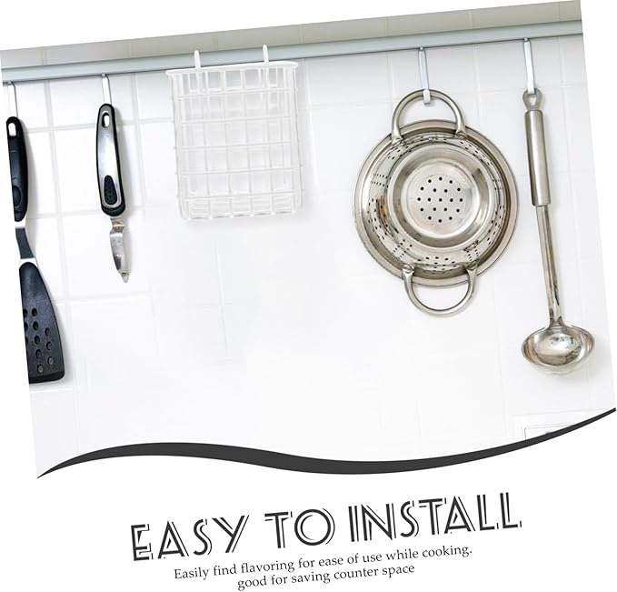 2pcs Wire Basket Iron Storage Rack over The Door Basket under Sink Door Organizer