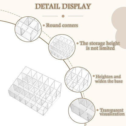 3Pack Essential Oil Holder,24Slots Plastics Essential Oil Storage,for Bottles Perfumes and Nail Polish Shelf,Essential Oil Organizer,Makeup Storage Rack