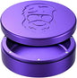 3.0inchBEIJIATE Magnetic Metal Can, Holder, Metal Container, Carved Tin with Magnetic Closure, Aluminum Container, Slim Pouch Can, zyn metal can,zyn container Storage Box Set (violet)