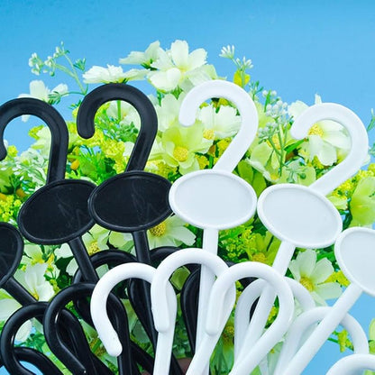 LIOOBO Pack of 15 Shoe Display Hook Shoes Drying Rack Plastic Hanger for Shop Home Supermarket Mall