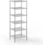 24" Deep x 30" Wide x 86" Height Wire Shelving Kit | 6-Tier | NSF Commercial Storage Rack Unit