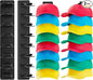 2 Pack MultiLayer Hat Organizer for Baseball Caps, Holds 16 Hats, Hat Hook for Wall, Dual Mount (Adhesive/Screws), Space Saving Cap Organizer for Walls & Doors