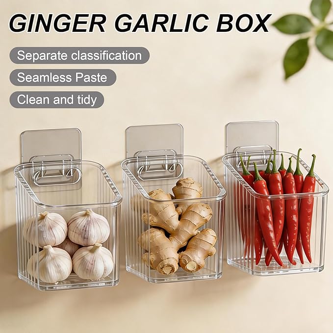 4 Pack Acrylic Wall Mounted Storage Racks, Stackable Cabinet Door Storage Containers For Bathroom Kitchen Pantry Office Holds Remote Controls Makeup & Small Items