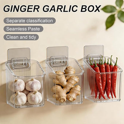 4 Pack Acrylic Wall Mounted Storage Racks, Stackable Cabinet Door Storage Containers For Bathroom Kitchen Pantry Office Holds Remote Controls Makeup & Small Items