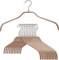 Mawa Clothing Hangers, Steel Hanger with Non-Slip Coating, for Shirts, Dresses, Camisoles, T-Shirts, 360-degree Rotatable Hook