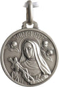 Holyart Medal of Saint Rita 925 Silver, 21 mm (0.826 inc.)