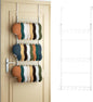 HapiRm Over Door Hat Rack - 3 Tier Wall Mounted Hat Organizer with 24 Hooks, Baseball Cap Organizer Storage Holds up to 24 Caps for Door, Bedroom, Closet