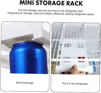 PRETYZOOM 2pcs Beverage Organizer Holder Storage Boxes for Refrigerator Containers for Organizing