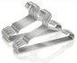 50 Pack Stainless Steel Space Saving Hangers with Grooves - 16.4 Inch Non-Slip Coat Hangers for Sling Dress Clothes Shirt Pant