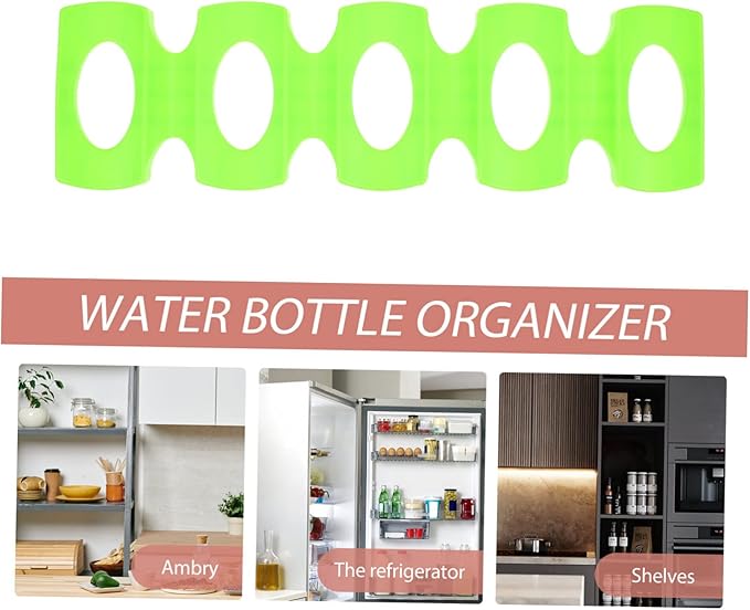 Silicone Beverage Can Mat and Beer Rack for Refrigerator Anti-Slip Fridge Organizer Practical Drink Dispenser for Cans and Bottles for Home Kitchen and Parties
