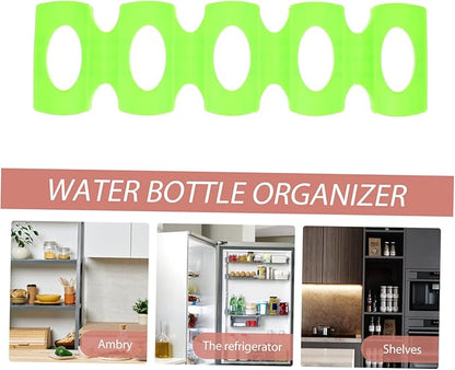 Silicone Beverage Can Mat and Beer Rack for Refrigerator Anti-Slip Fridge Organizer Practical Drink Dispenser for Cans and Bottles for Home Kitchen and Parties