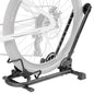 BikeHand Foldable Bike Stand Floor Rack | Sturdy & Durable Quick-Fold Design for MTB & Road Bicycle Storage - up to 2.4" Tire Width | Portable Bike Rack Garage Foldable Storage Stand | Updated Design