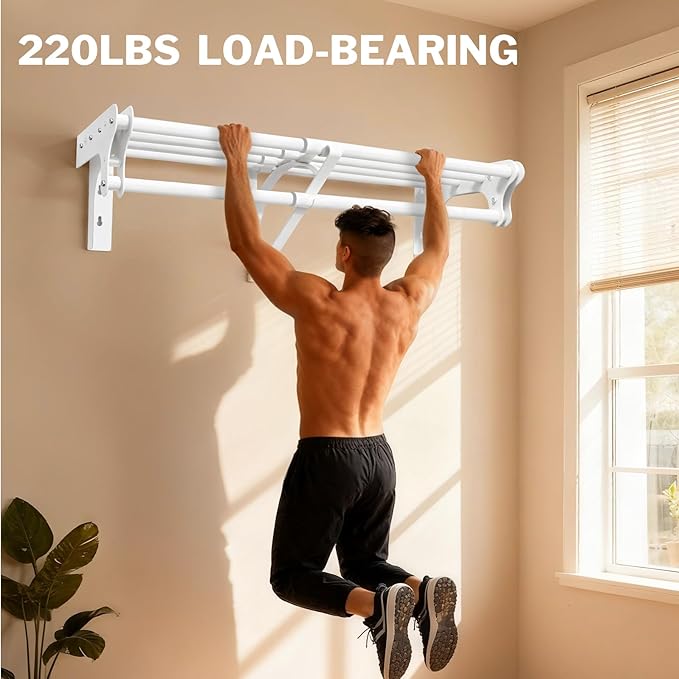 Steel Closet Shelf with Hanging Rod, Back Wall & Side Wall Mounted, 40-73'' Expandable White Closet Shelves, Heavy Duty Storage Rack Holds 220 lbs, Adjustable DIY Closet Rod Divider Separator