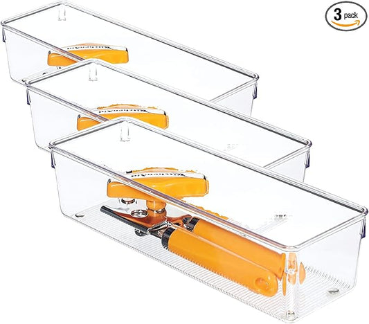 iDesign - 52930 EMW6134167, Medium, Clear (Pack of 3)