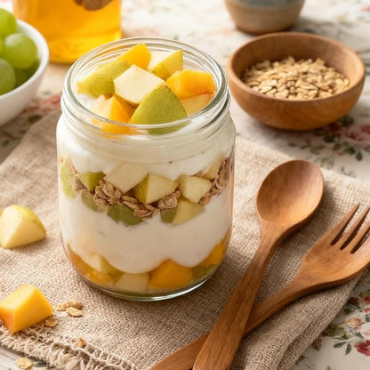 Overnight Oats Containers with Lids, 16oz Wide Mouth Mason Jars with Lids, 9 Pack Glass Jars with Airtight lid for Chia Pudding Yogurt Salad, Meal Prer Oatmeal Jars