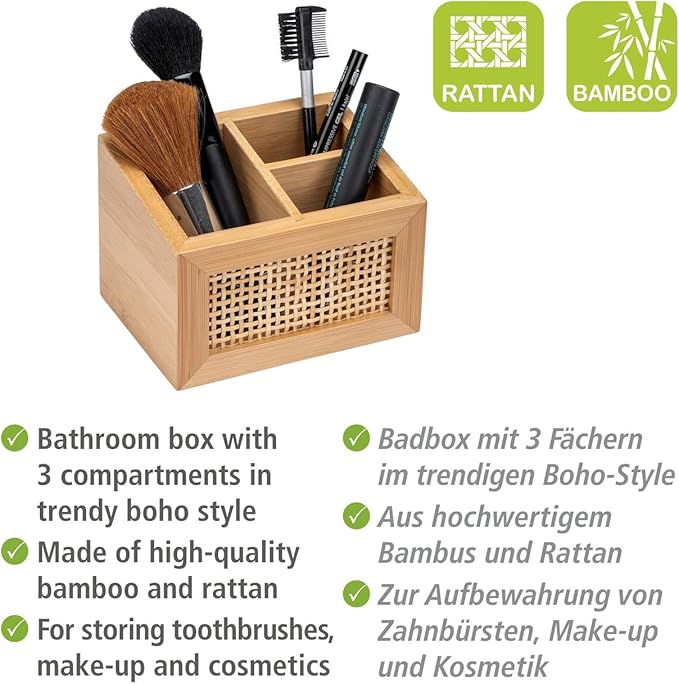 WENKO Allegre Bathroom Box with Compartments