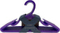 100% Recycled Ocean and Ocean Bound Plastic Sustainable Adult Hanger (Purple)