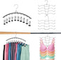 HOUSE DAY Bra Hangers 2 Pack & Legging Organizer 2 Pack w/20 Clips Holds 20 Leggings