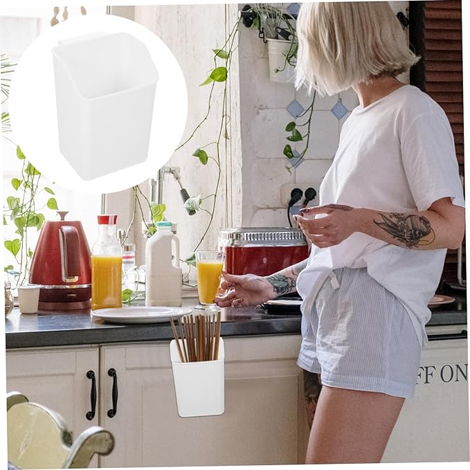 Cabilock Over Cabinet Door Basket Lightweight Kitchen Organizer for Vertical Storage Hanging Type for Inside Cabinets Space Saving Easy Installation