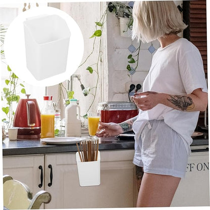 Cabilock Over Cabinet Door Basket Lightweight Kitchen Organizer for Vertical Storage Hanging Type for Inside Cabinets Space Saving Easy Installation