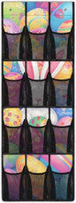 Cute Rabbit Hanging Storage Shoe Organizer for Closet 12 Mesh Pockets Hanging Storage Bags Holder for Sundries Clothes Boots Toys
