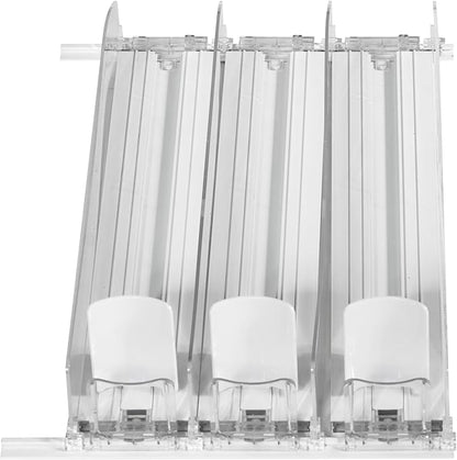 Trademark Innovations Canned Drink Dispenser for Fridge, Soda Can Organizer, Drink Storage for Refrigerator