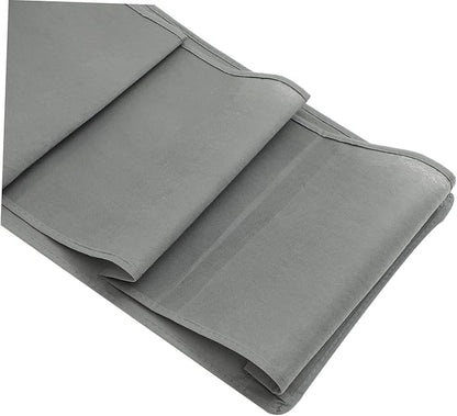 Alipis Compartment Hanging Shoe Storage Bag for Over Door and Wall Non Woven Organizer for Underwear and Clothes Space Saving Closet Hanging Organizer for Travel and Home Use Gray
