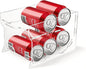 Mini Fridge Soda Can Organizer, Mini Fridge Soda Holder, Mini Fridge Can Organizer for Canned Food Beer Can Hold up to 6 Drinks