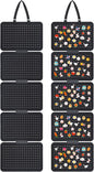 Hanging Enamel Pin Collection Display Panel, Detachable Brooch Pin Pages with 5 Loose leaf Board Pieces Badge Collection Display Holder Enamel Pin Organizer Display Case at Least 180 Pins