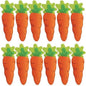 Easter Utensil Cutlery Holders, Easter Carrot Shape Silverware Tableware Utensil Holder, Easter Felt Cutlery Holder Pouch Bags, Reusable Utensil Sleeve for Knife Forks, Easter Table Decoration