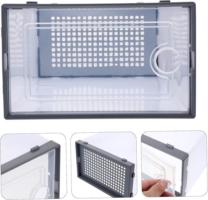 2pcs Shoe Box Storage Boxes Sturdy Plastic Shoes Organizer for Closet Entryway Style