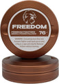 Freedom | Metal Container for Zyn, Premium Aluminum Can & Rugged Pouch Holder | Extra Capacity, Knurled Grip & Used Pouch Storage | EDC (Copper)