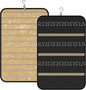 Hanging Jewelry Organizer, Double-Sided Jewelry Storage Bag with Pockets and Necklace Holder for Closet,Door&Wall