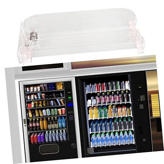 Gatuida Beverage Organizer for Fridge Adjustable Drink Pusher Rack Dispenser for Canned Beverages Slide Design for Easy Access and Visibility Freezer Pantry