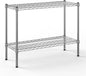 14" Deep x 36" Wide x 27" Height Wire Shelving Kit | 2-Tier | NSF Commercial Storage Rack Unit