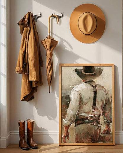 Cowboy Hat Holder for Wall Cowboy Hat Hook 2 Pack Bull Head Metal Hat Rack Cast Iron Hat Hanger Vintage Western Decor Longhorn Wall Decor Rustic Hooks for Closet Bedroom Living Room Western Gifts