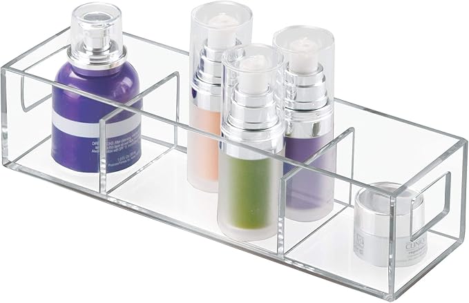 iDesign Vanity/Cosmetic Organizer, Clear