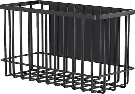 Buyyyit Laundry Room Organization & Storage Magnetic Basket Shelf Dryer Ball Lint Bin File Holder Container for Fridge & Washer