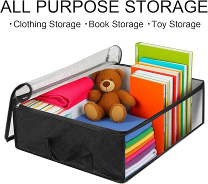 2 Pcs Hat Organizer for Baseball Cap, Hat Storage Bags with Carry Handles Hat Holder Rack for Closet Travel Hat Organizer