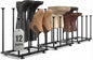 Free Standing Shoe Rack Organizer, Black Metal Tall Boot holder, Space-Saving Shelf Storage, for Closet, Entryway, Garage, Bedroom, Outdoor, Apartment, Front Door, Entrance, Fits 12 Pairs