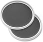 2 Pack, 12-Inch Non-Skid Lazy Susan Organizers - Turntable Rack for Pantry Organization and Storage, Kitchen, Fridge, Cabinets, Bathroom Makeup Vanity Countertop, Under Sink Organizing, Spice Rack