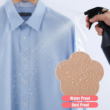 100pcs Plastic Garment Bag dry cleaning bag (35.4 x 23.6 In) clear plastic garment covers for Home Storage, Travel, Moving clear garments bags for hanging clothes,Dresses,Skirt