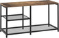 Shoe Rack Bench for Entryway 3-Tier, Free Standing Shoe Racks, Narrow Shoe Rack Shoe Storage Shelf with Boot Organizer, Rustic Shoe Rack for Small Spacesh with Wood Bench