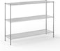 21" Deep x 72" Wide x 54" Height Wire Shelving Kit | 3-Tier | NSF Commercial Storage Rack Unit