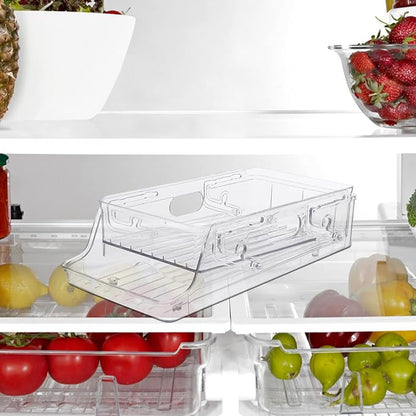 Zerodeko Refrigerator Drink Organizer Can Storage Rack Beer Can Organizer Soda Holder